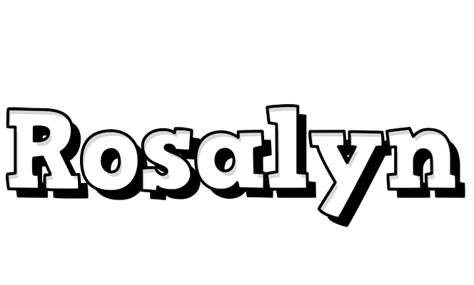 Rosalyn snowing logo