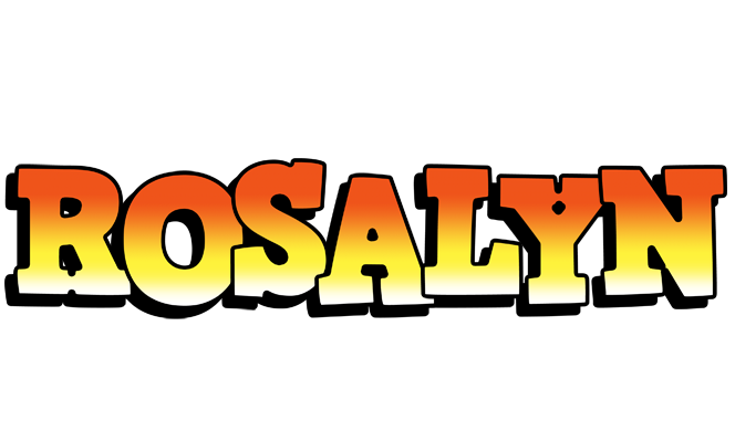 Rosalyn sunset logo