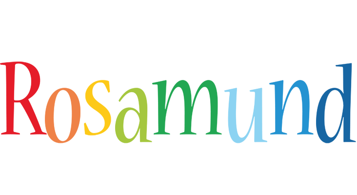 Rosamund birthday logo