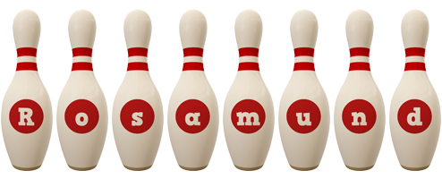 Rosamund bowling-pin logo