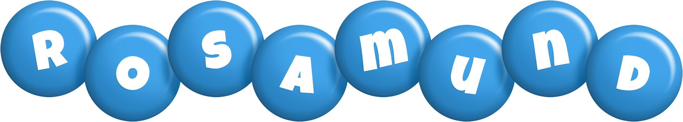 Rosamund candy-blue logo