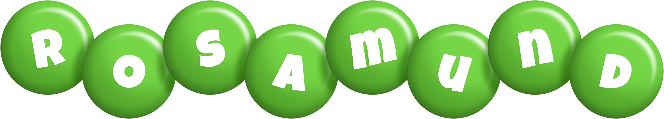 Rosamund candy-green logo