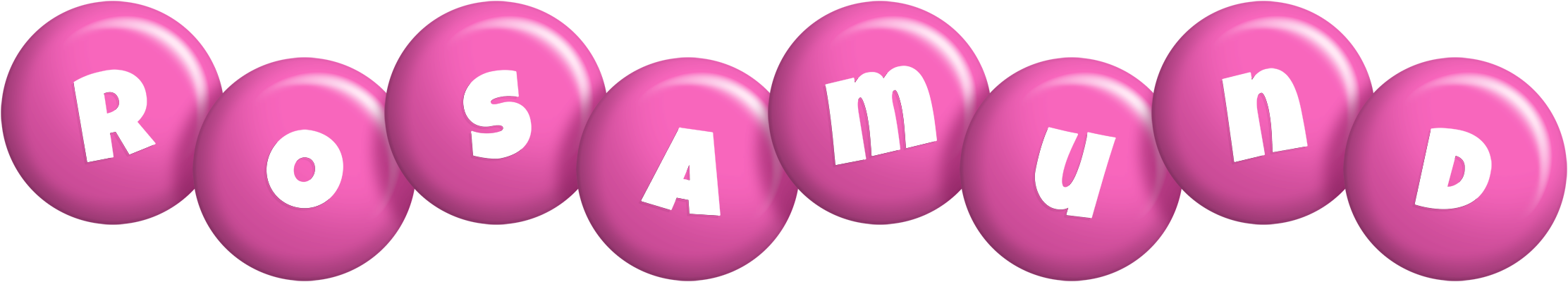 Rosamund candy-pink logo