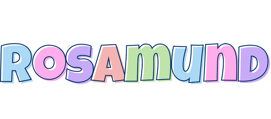 Rosamund pastel logo