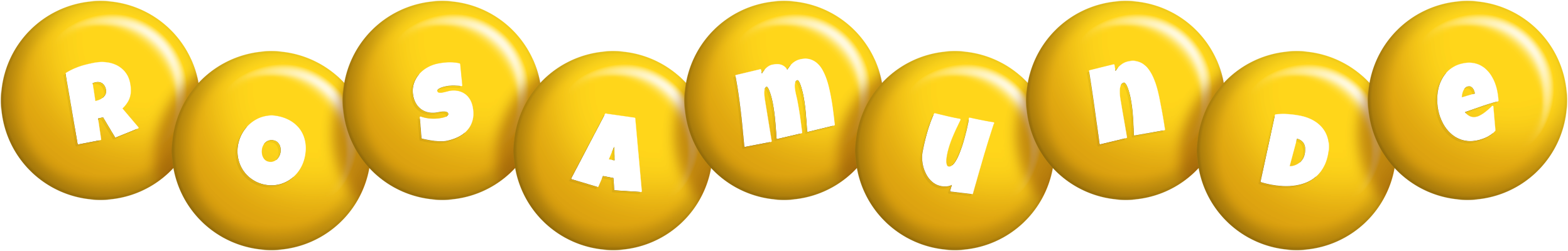 Rosamunde candy-yellow logo