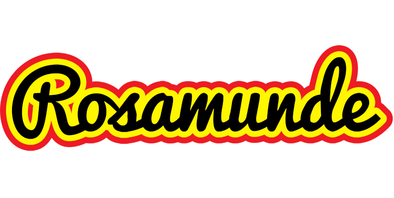 Rosamunde flaming logo
