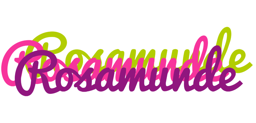 Rosamunde flowers logo