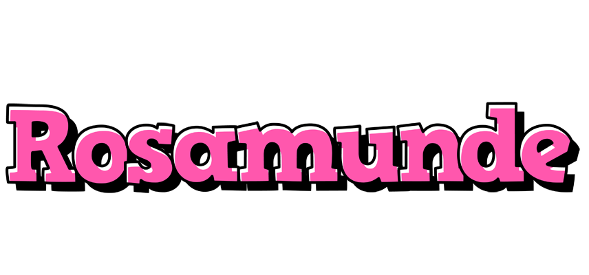Rosamunde girlish logo