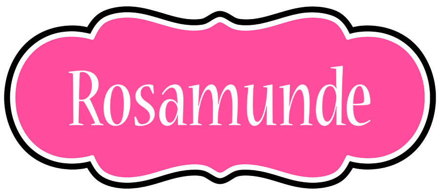 Rosamunde invitation logo