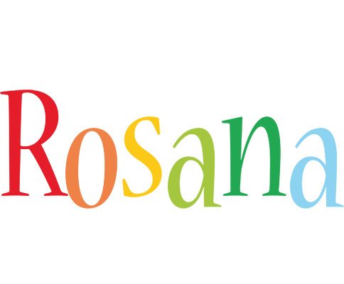Rosana birthday logo