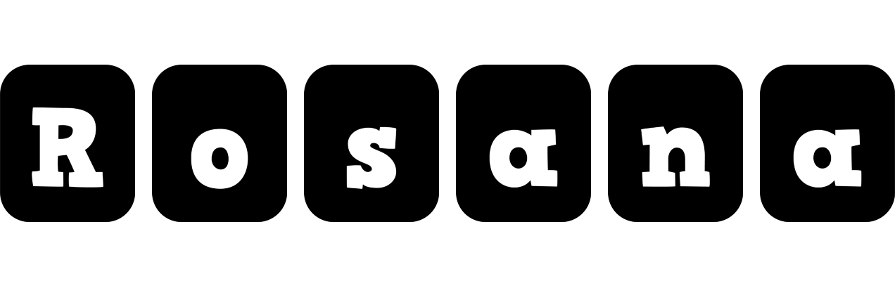 Rosana box logo