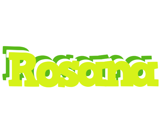 Rosana citrus logo