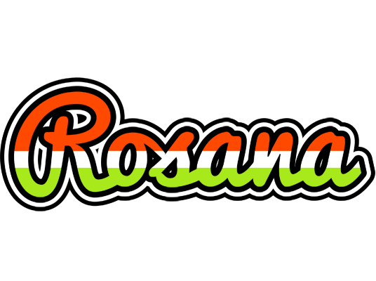 Rosana exotic logo