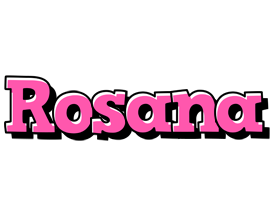 Rosana girlish logo