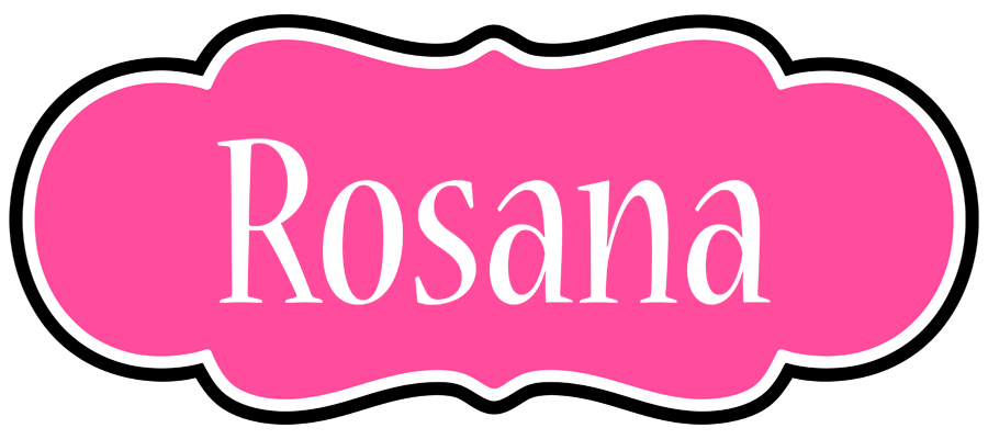 Rosana invitation logo