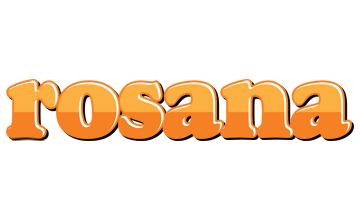 Rosana orange logo