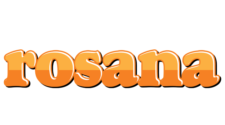 Rosana orange logo
