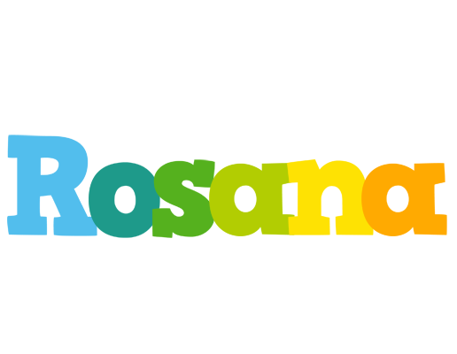 Rosana rainbows logo