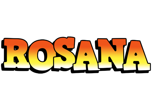 Rosana sunset logo