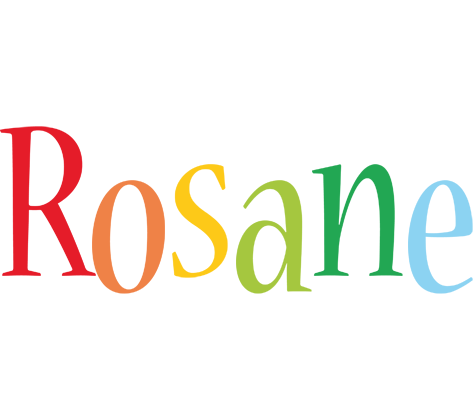 Rosane birthday logo