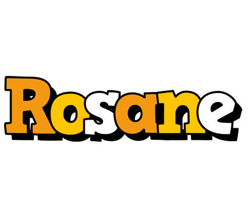 Rosane cartoon logo