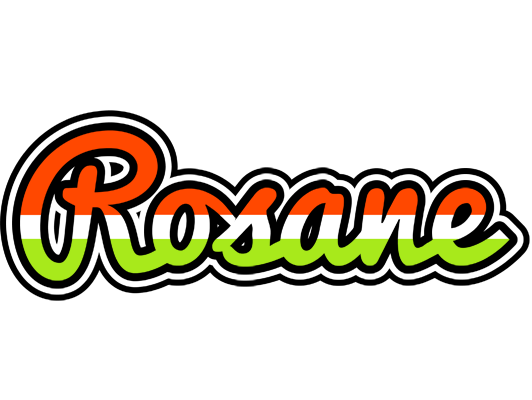 Rosane exotic logo