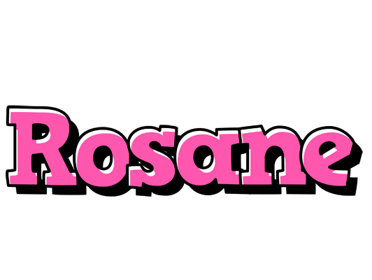 Rosane girlish logo