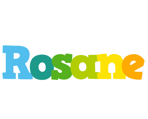 Rosane rainbows logo