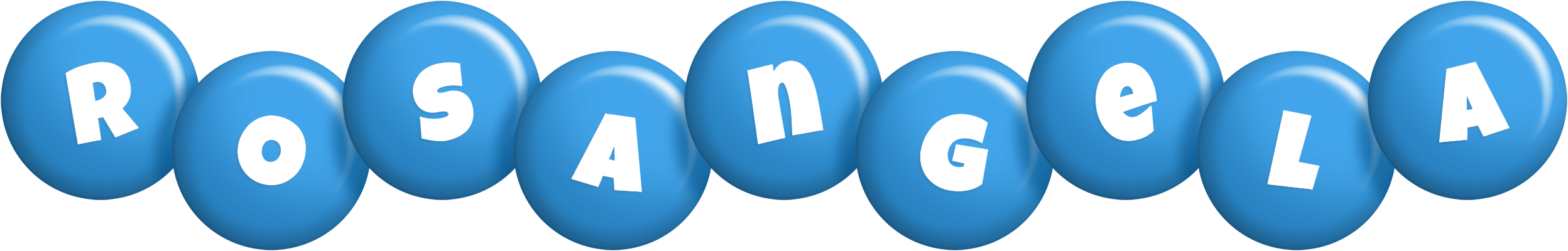 Rosangela candy-blue logo