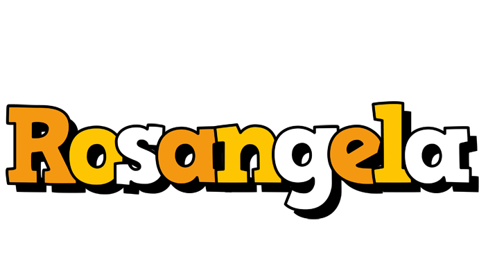 Rosangela cartoon logo