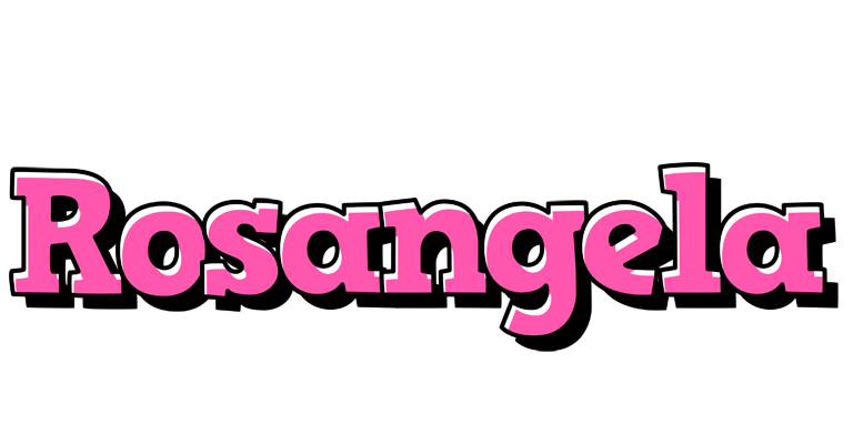 Rosangela girlish logo