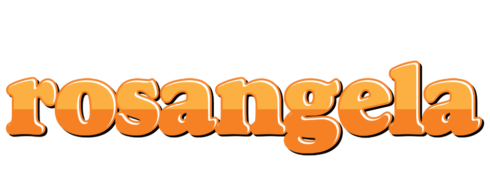 Rosangela orange logo