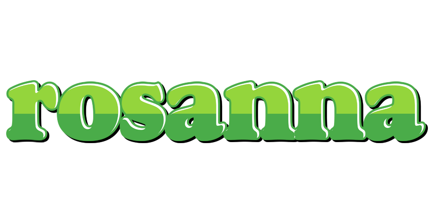 Rosanna apple logo