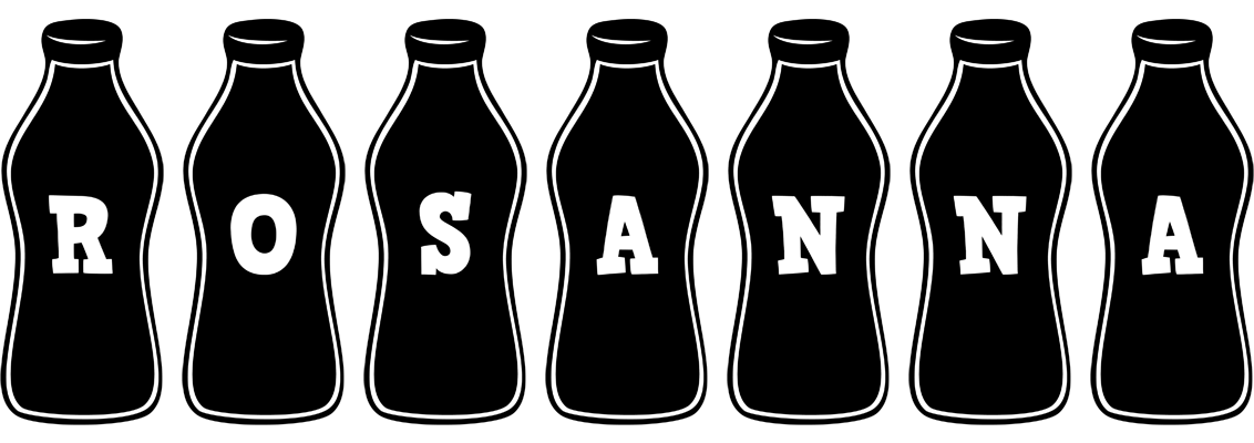 Rosanna bottle logo