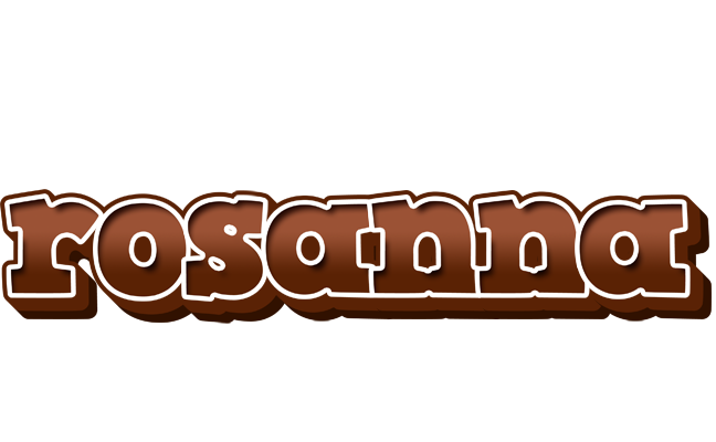 Rosanna brownie logo