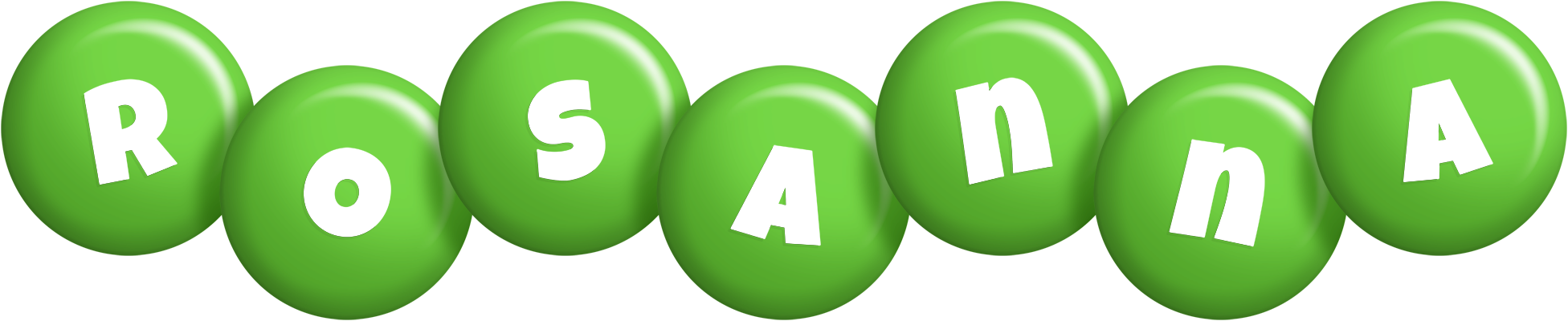 Rosanna candy-green logo