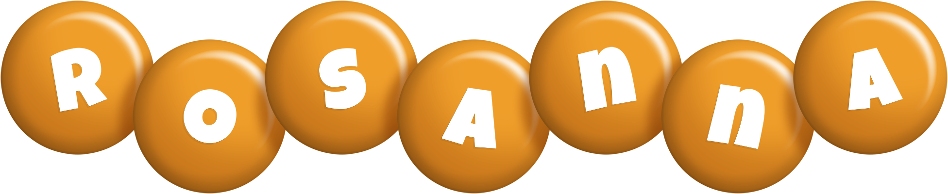 Rosanna candy-orange logo