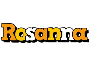 Rosanna cartoon logo