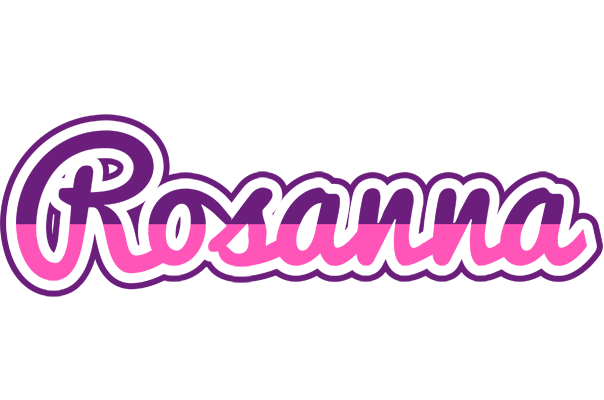 Rosanna cheerful logo