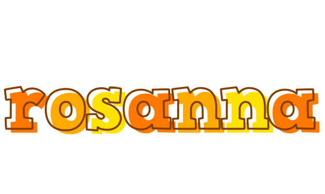 Rosanna desert logo