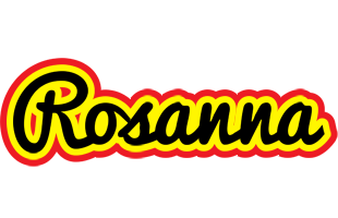 Rosanna flaming logo