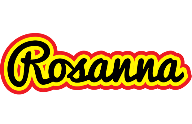 Rosanna flaming logo