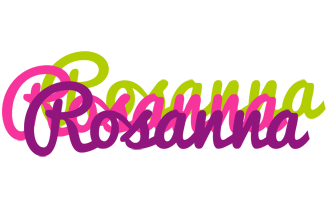 Rosanna flowers logo