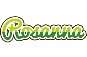 Rosanna golfing logo