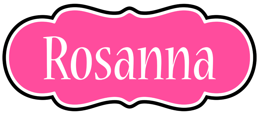 Rosanna invitation logo