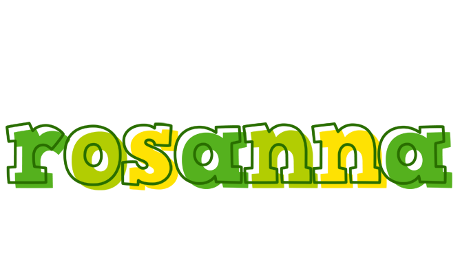 Rosanna juice logo