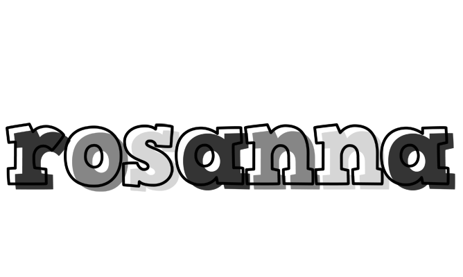 Rosanna night logo