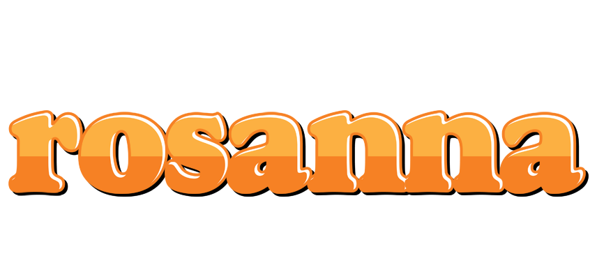 Rosanna orange logo