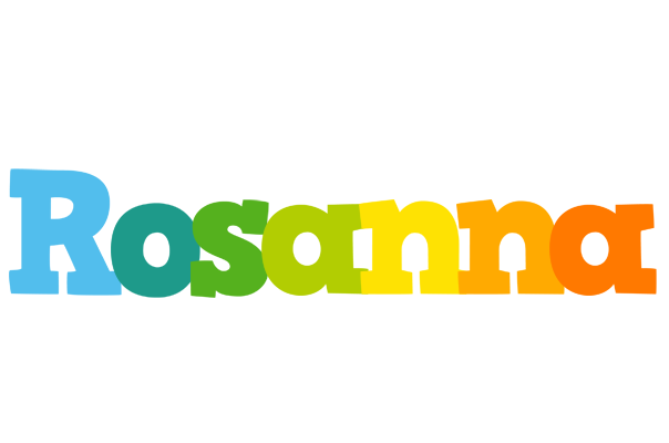Rosanna rainbows logo