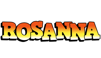 Rosanna sunset logo